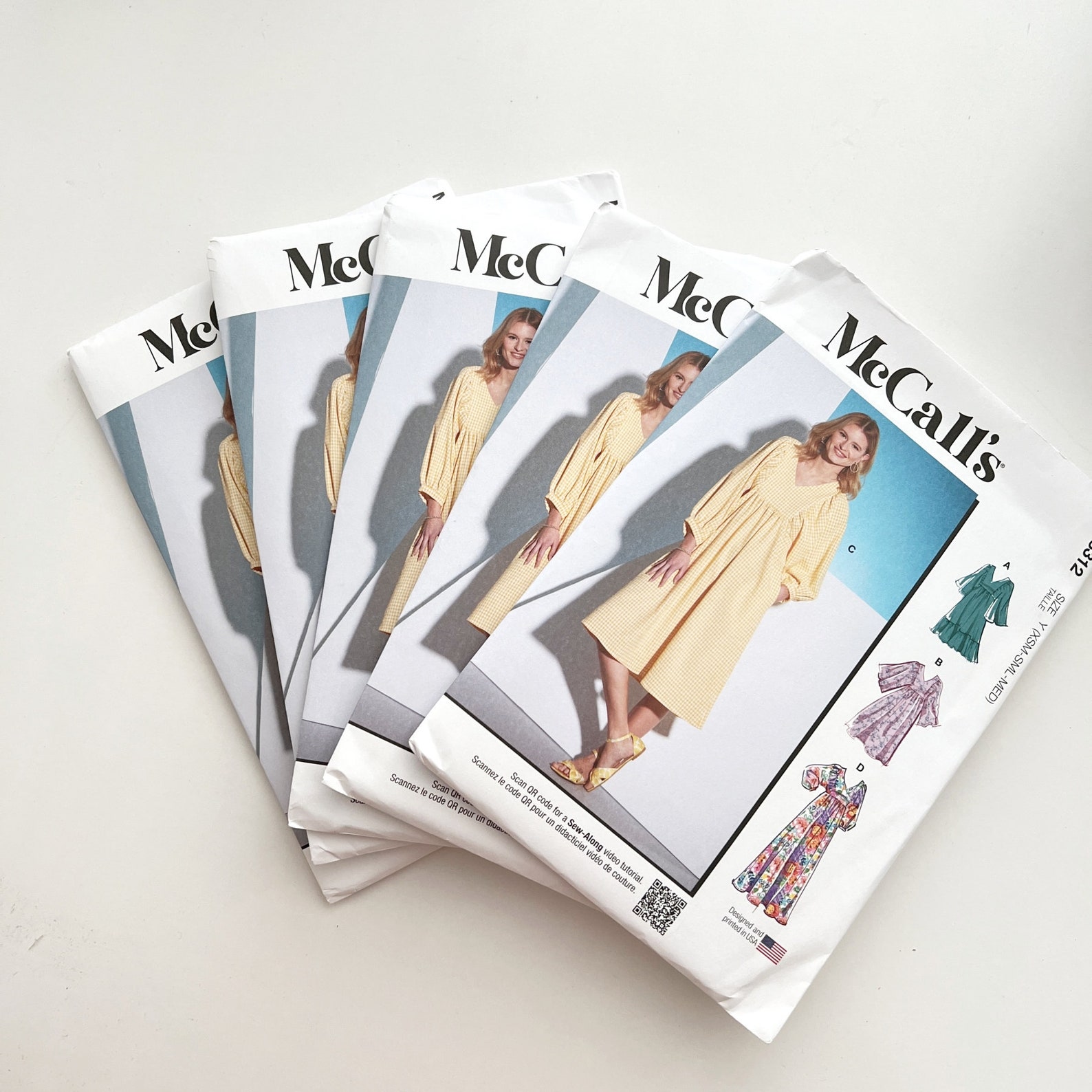 M8312 Mccalls Dresses Mccall's Sewing Patterns Etsy Canada