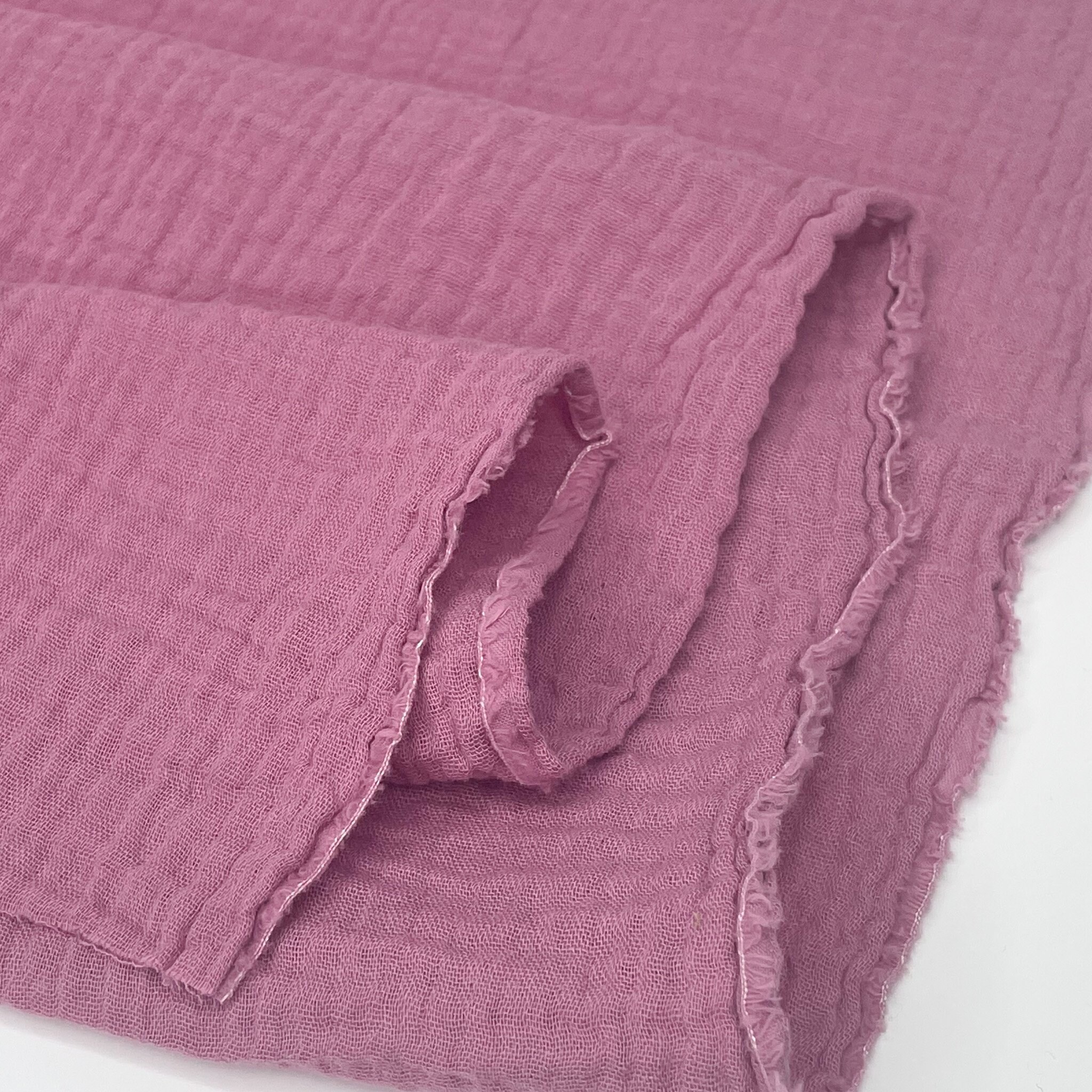 1/2 Yard Organic Cotton Double Gauze - Blossom Cotton 100% 52" Wide