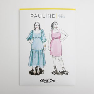 Pauline Dress - Modello di cucito per armadio (carta)