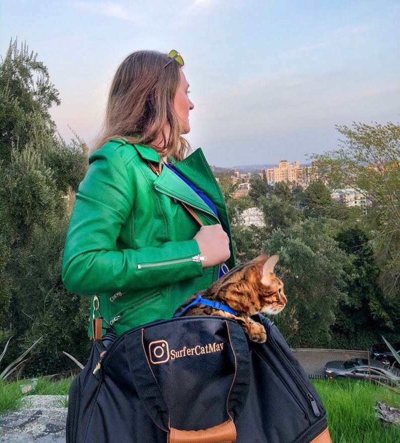 Trainingstasche mit Katzentoilette für Abenteuer Bild 3