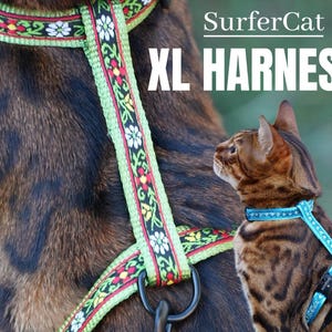 XL 猫用ハーネス（脱走防止）