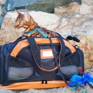 Trainingstasche mit Katzentoilette für Abenteuer Bild 5