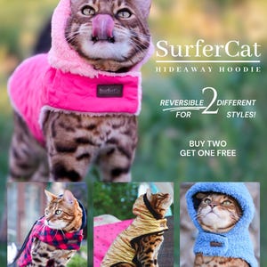 Cat Jacket Hideaway Hoodie Coat
