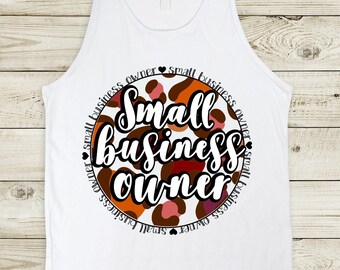 Small Business Owner, PNG Design Datei, Sofort Download, Grafik, Design, Sublimation, Kunst, Digitaler Download