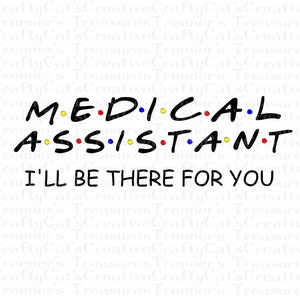 Asistente médico Estaré allí para ti (FRIENDS Fan Art), PNG, Descarga instantánea, Gráfico, Diseño, Sublimación, Arte, Descarga digital