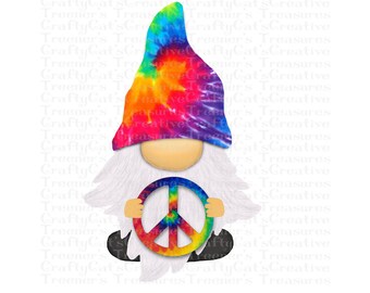 Download Peace Gnome Etsy