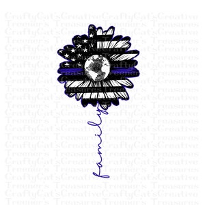 Familie der Strafverfolgungsbehörden, Polizist, Unterstützung, Blau, Clipart, PNG, Instant Download, Grafik, Design, Sublimation, Kunst, Digitaldownload