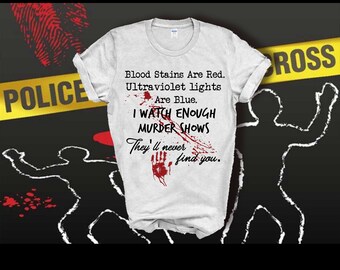 Murder Shows Digital PNG File for sublimation, Clipart, Digital Download, T-shirt, signs