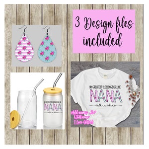 My Greatest Blessings Call me Nana PNG digital design, clipart, Sublimation Design, Digital Download, Instant Download, PNG