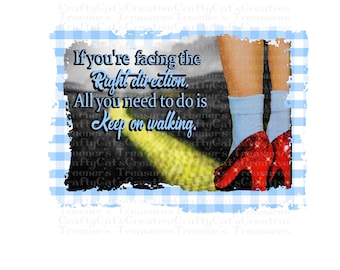 Yellow Brick Road, Right Direction, Wizard of Oz, Clipart, PNG, Instant Download, Graphic, Design, Sublimation, Art, Digital Download