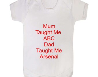 personalised baby arsenal kit