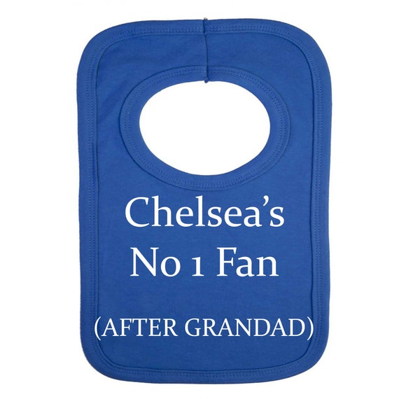 No.1 Fan CHELSEA Football Baby Bib