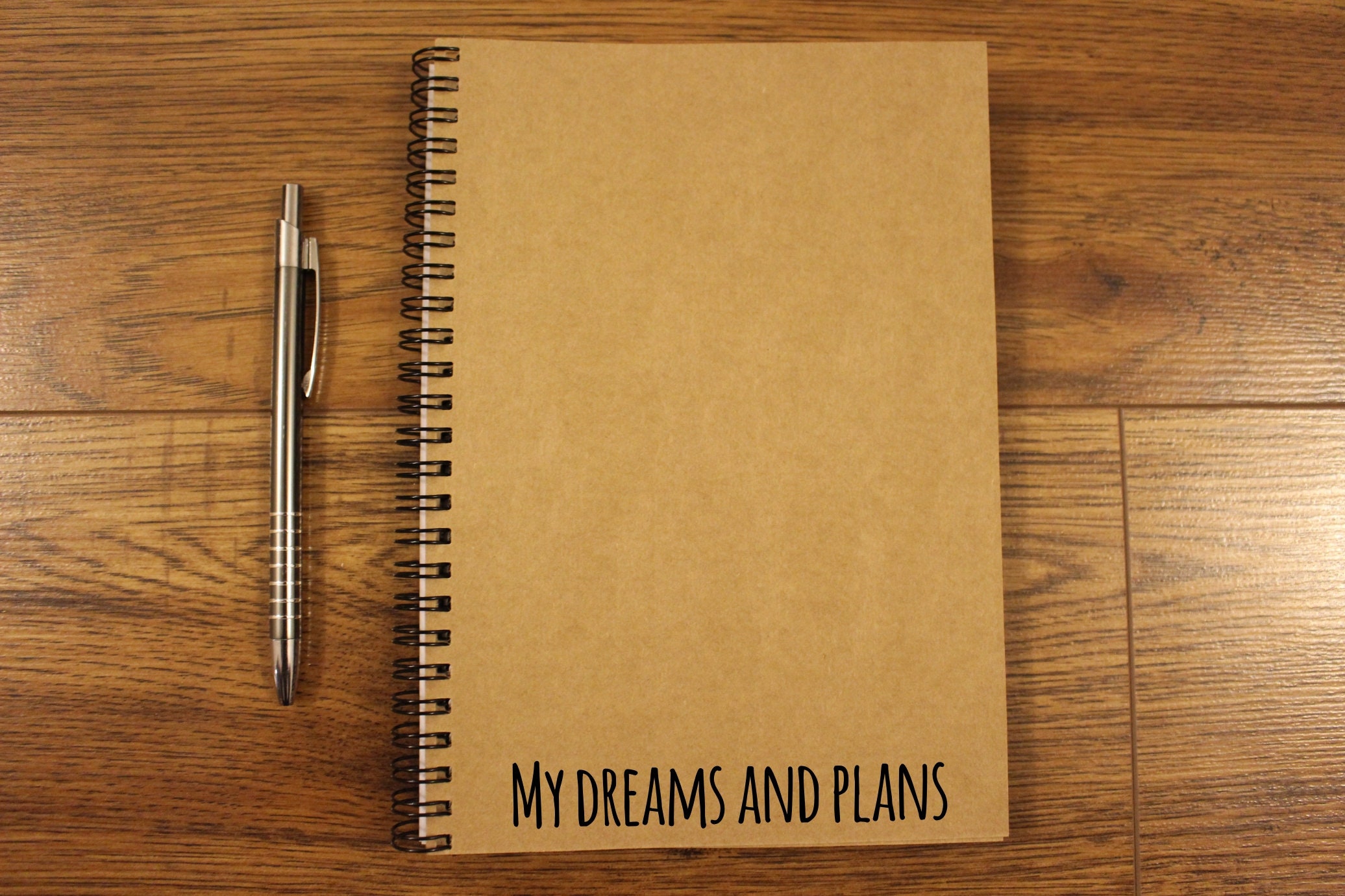 Writing Journal A5 My Dreams and Plans Notebook Personal