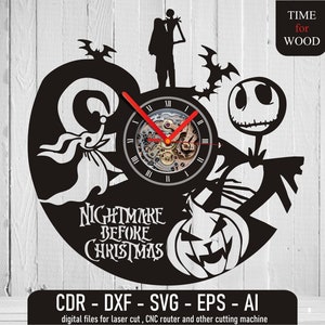 Nightmare digital files Jack and Sally Vector Nightmare crd Nightmare dxf Nightmare svg Nightmare eps Halloween Vector before Xmas svg files