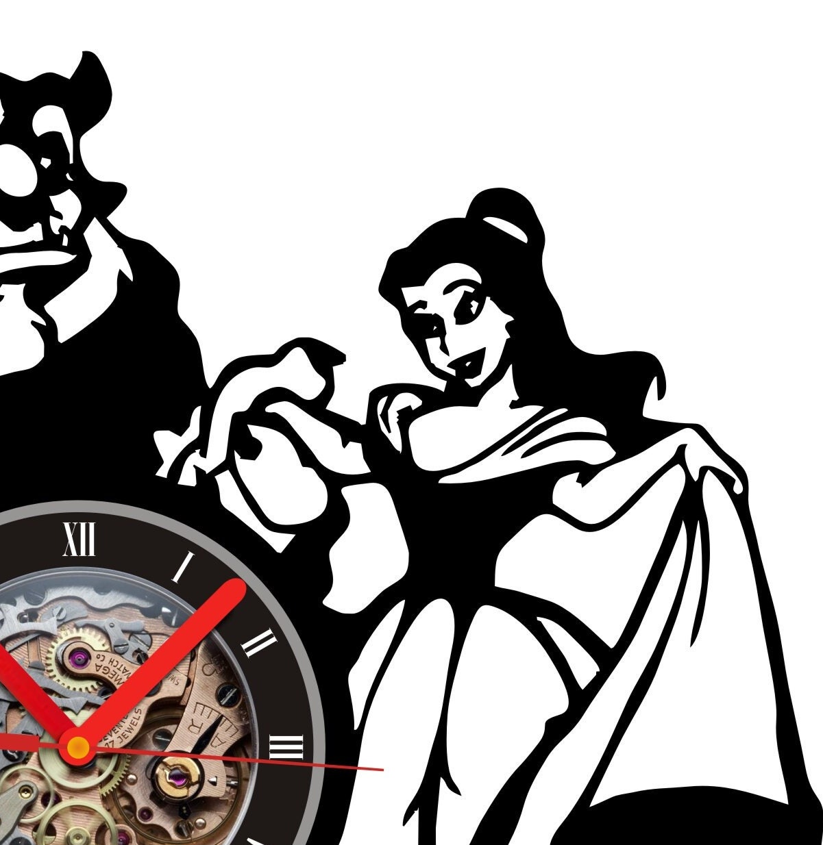 Beauty and the Beast SVG Beauty and Beast Vector Beauty Beast Vector ...
