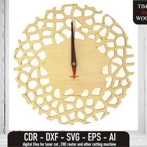 Giraffe Wall Decor Vector Giraffe Print Svg Giraffe Svg Animal Print Clock Svg Giraffe Cut File Cricut Giraffe Silhouette
