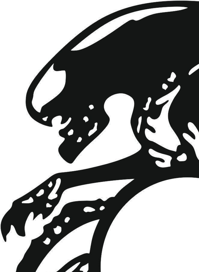 Alien Digital Files Super Predator Svg Alien Svg Decor Files Art Files ...