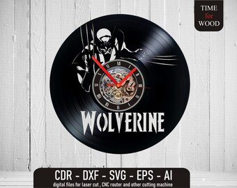 Superhero outline Vector Wolverine svg Cut File Cricut svg Wolverine Silhouette svg Wolverine dxf