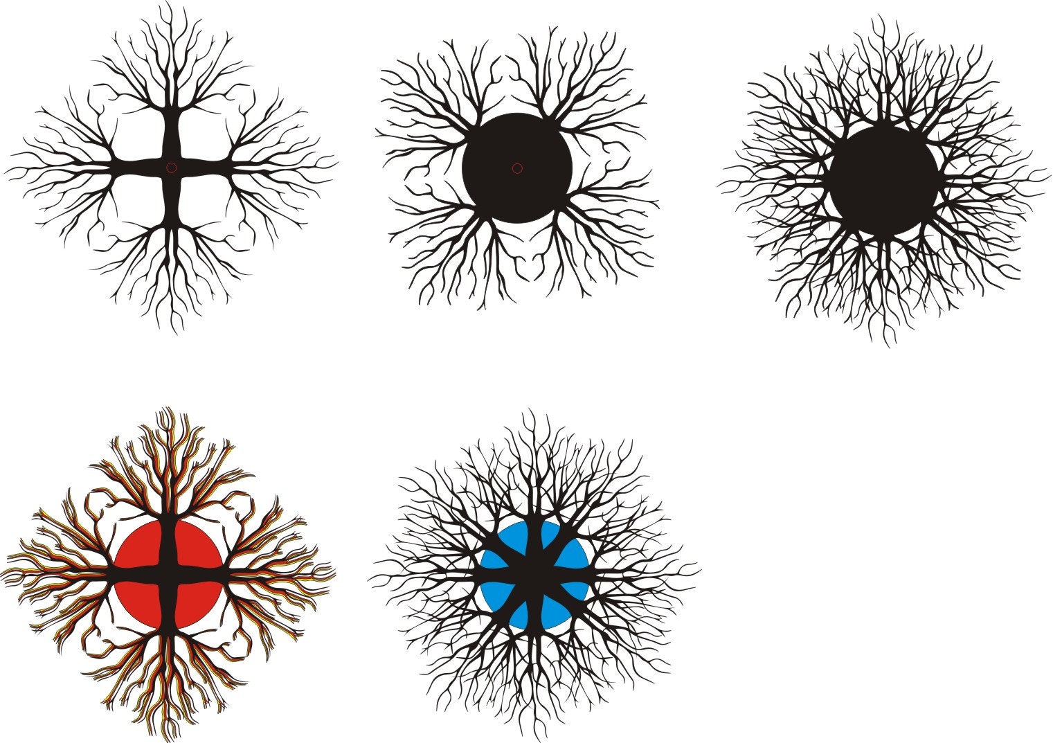 Tree Clock Digital Files Svg Multilayer Clock SVG Template Laser Cut ...