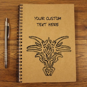 Eco Cuaderno Personalizado A5 Diario Personalizado Cuaderno de texto personalizado Diario personal Álbum de recortes personal Cuaderno personalizado para regalo Cuaderno en espiral