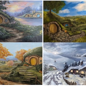 Four Seasons at The Cottage | 11x14 Giclee print bundle