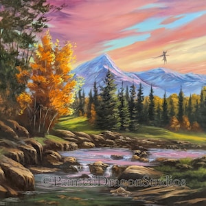 Autumn in the Rift Canvas Print