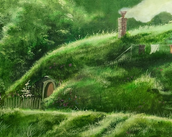 The Shire Canvas Print