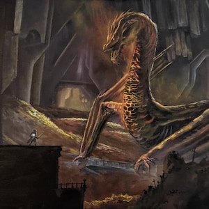 The Dragon and The Burglar | 11x14 fine art print