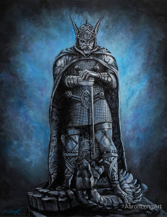 Talos Signed Print Skyrim Fan Art - Etsy