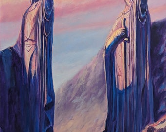 The Argonath | Canvas Print