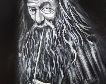 Gandalf Portrait | 8.5x11 signed print