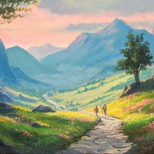 Leaving the Shire | 8x17 fine art print
