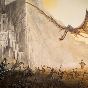 The Fall of a King | signed 11x17 print