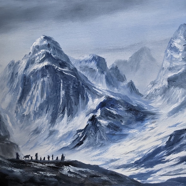 Through the Misty Mountains | 11x14 Signed Print