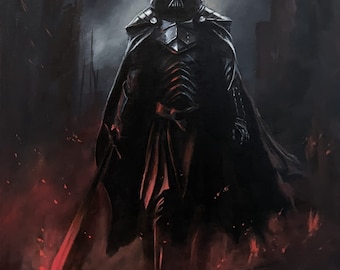 Medieval Vader | Canvas Print