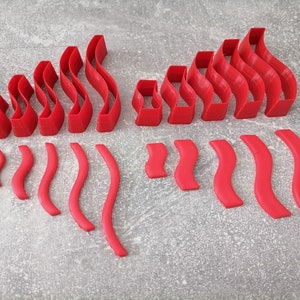 Polymer Clay Cutter, Wrapped shaped cutter