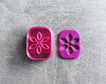 Flower polymer clay cutter