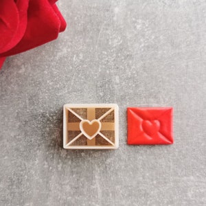 Valentinstag Clay Cutter, Liebe Buchstabenform Polymer Clay Cutter, Herz 15