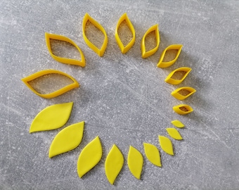 Polymer Clay Cutter, Leaf shaped