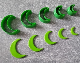 Crescent Clay Cutters Set