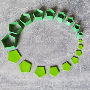 Polymer Clay Cutter, Pentagon shaped