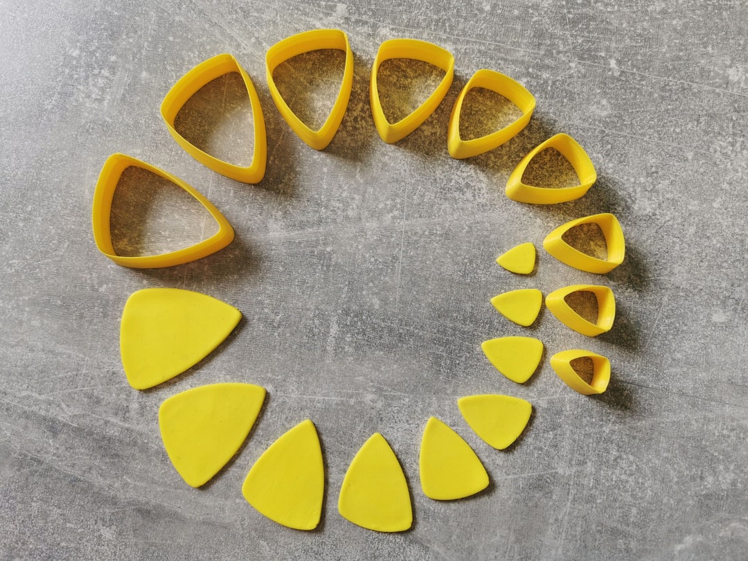 Polymer Clay Cutter, Asymetric Triangle Shaped Tools - Etsy