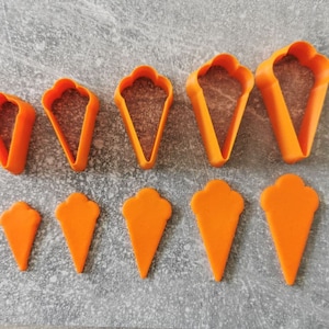 Polymer Clay Ausstecher, Eiszapfenschneider