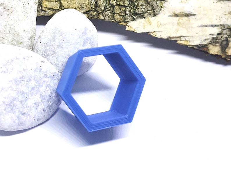 Hexagon shape tools Polymer Clay Cutter