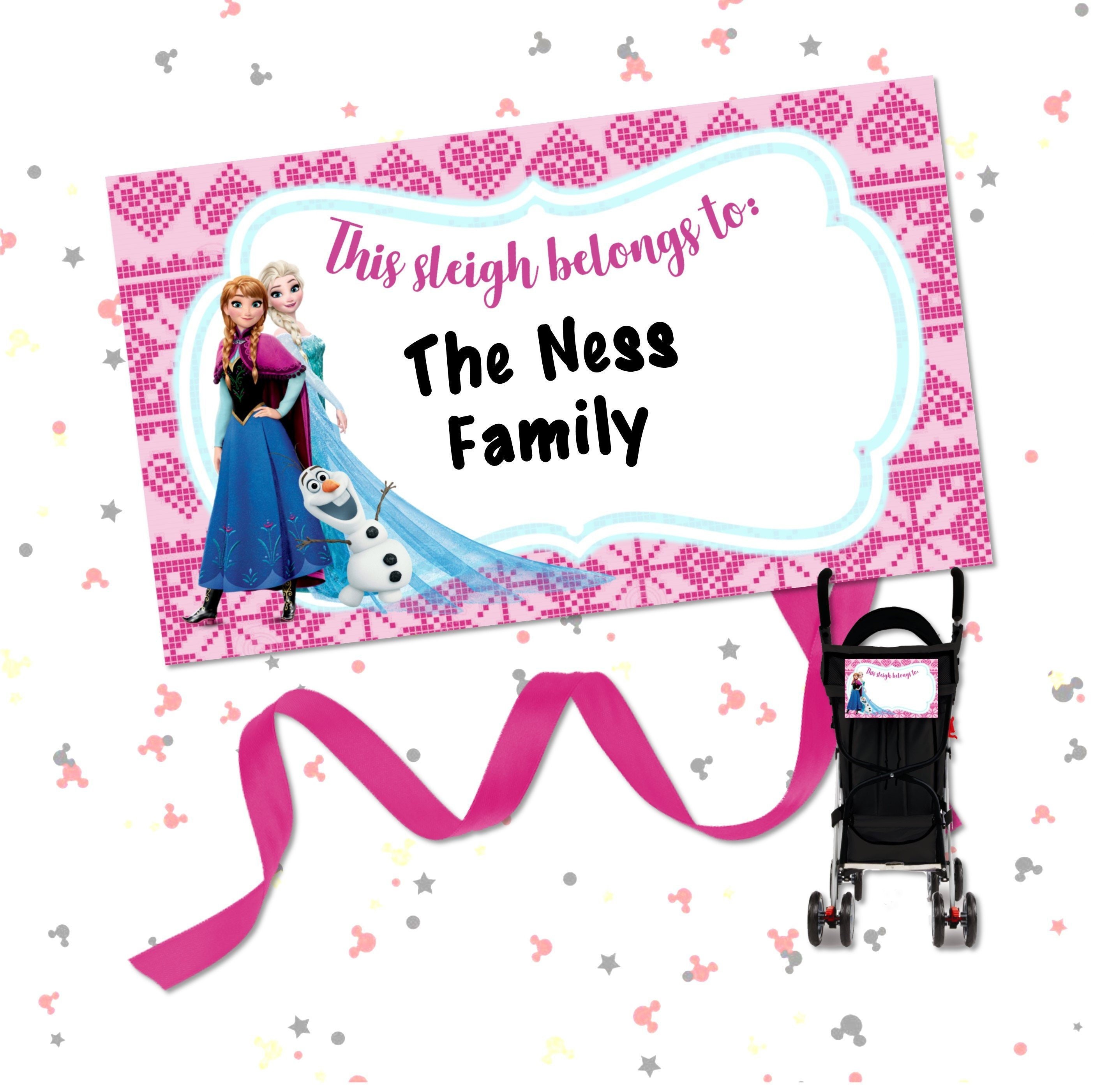 DIY Stroller Sign for Disney World Disneyland Identifiers | Etsy