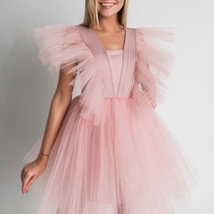Tutu Dress for Women, Tulle Wedding Dress, Tulle Dress Women, Bridesmaid Dress, Tulle Dress Short, Tutu Skirt Dress, Unique Dress,Tulle Gown
