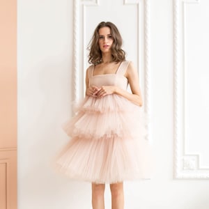 Tutu Dress for Women, Tulle Wedding Dress, Tulle Dress Women, Bridesmaid Dress, Tulle Dress Short, Tutu Skirt Dress, Unique Dress,Tulle Gown
