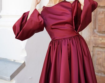 Pink Short Dresses For A Wedding Guest Plus Size Burgundy Wedding Dress Short Homecoming Dress,Burgundy Dress,Full Sleeve Gown,Wedding Party D Pink Short Dresses For A Wedding Guest Plus Size Burgundy Wedding Dress Short Homecoming Dress,Burgundy Dress,Full Sleeve Gown,Wedding Party D