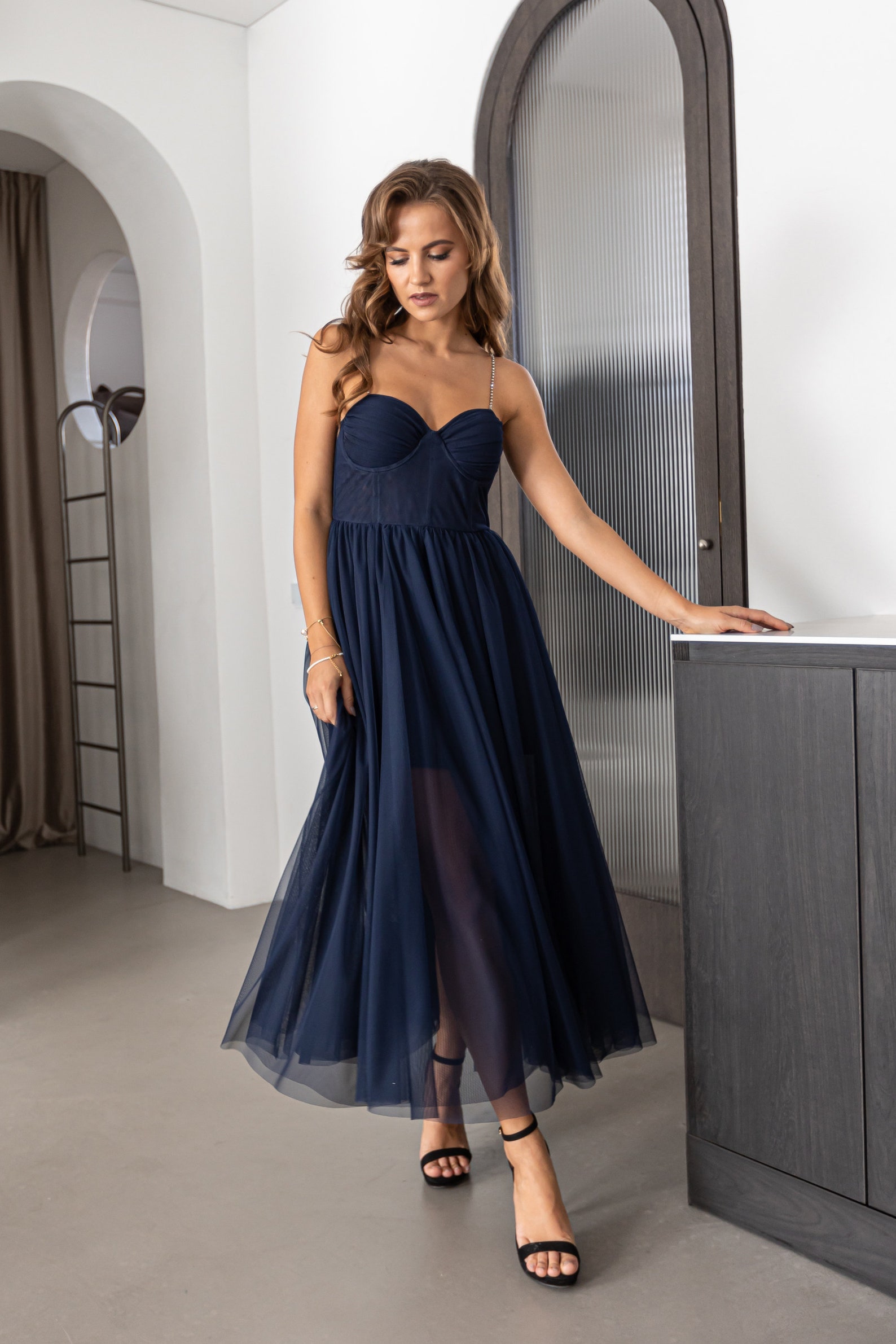 Tulle Dress Women Wedding Guest Dress Party Dress Elegant | Etsy