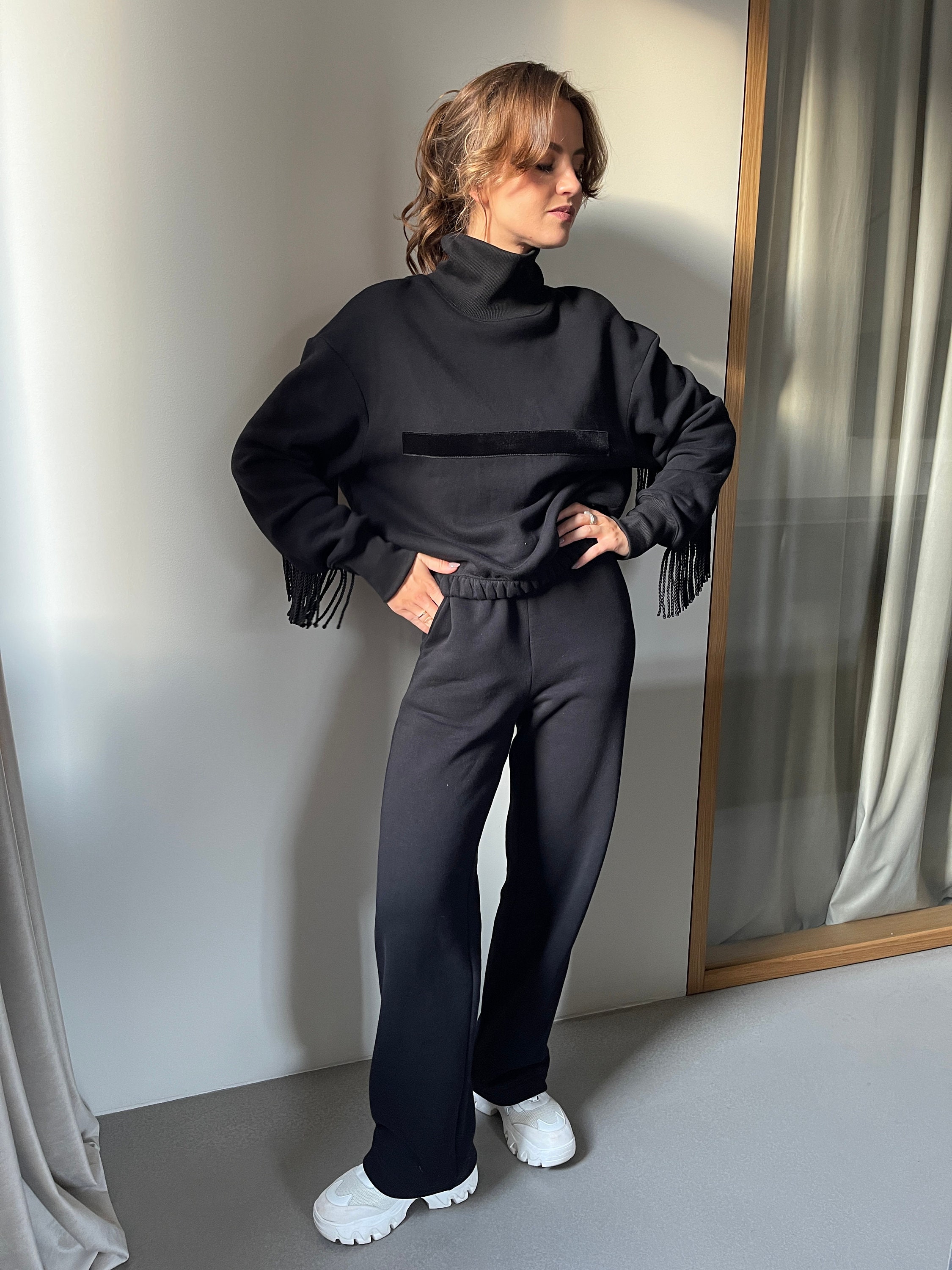 Oversized Hoodie and Sweatpants Set 